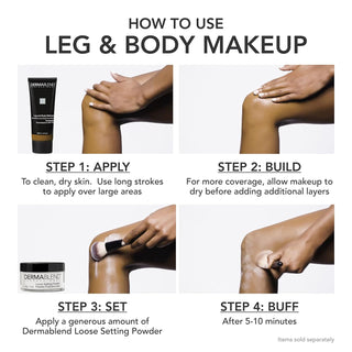 Base de Maquillaje para piernas y cuerpo - DERMABLEND