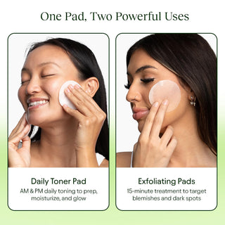 Toner Pads: Discos tonificantes e iluminadores para la renovación y rejuvenecimiento de las células cutáneas - JIYU