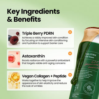 Triple PDRN Gel Toner – Tónico calmante reparador de la barrera cutánea - AXIS-Y