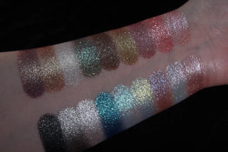 Paleta de Sombras Ellis V2 : the GARDEN OF STARS Shimmer Eye & Face Palette - Blend Bunny Cosmetics