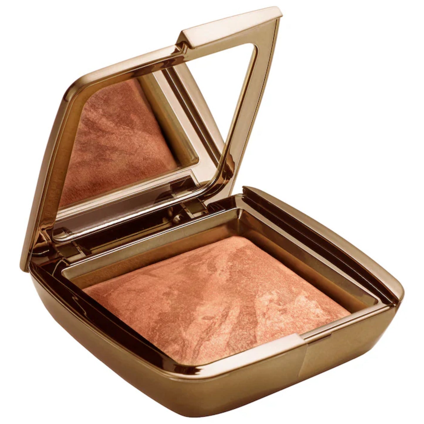 Bronzer Iluminador Ambient Lighting - Hourglass vista frontal con fondo blanco.