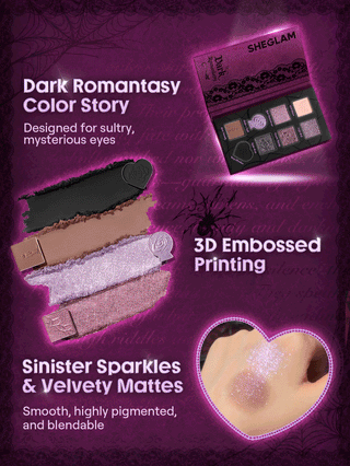 Paleta de Sombras Dark Romantasy - Sheglam