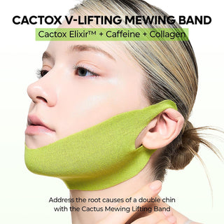 CACTOX V-Lifting Mewing Band – Cactox + Caffeine + Collagen - Dr.Melaxin
