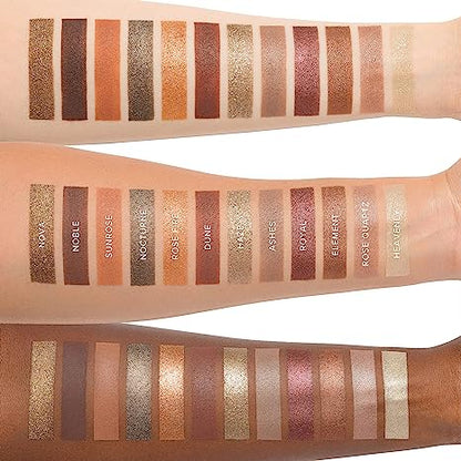 Paleta de sombras de ojos Rose Metals - Anastasia Beverly Hills vista frontal con fondo blanco.