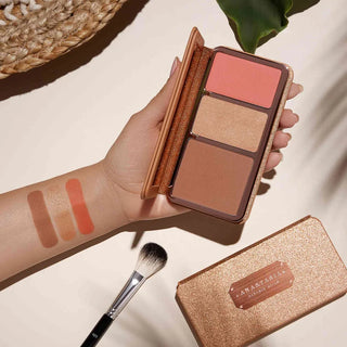 Paleta Off to Costa Rica: bronzer + iluminador + rubor - Anastasia Beverly Hills