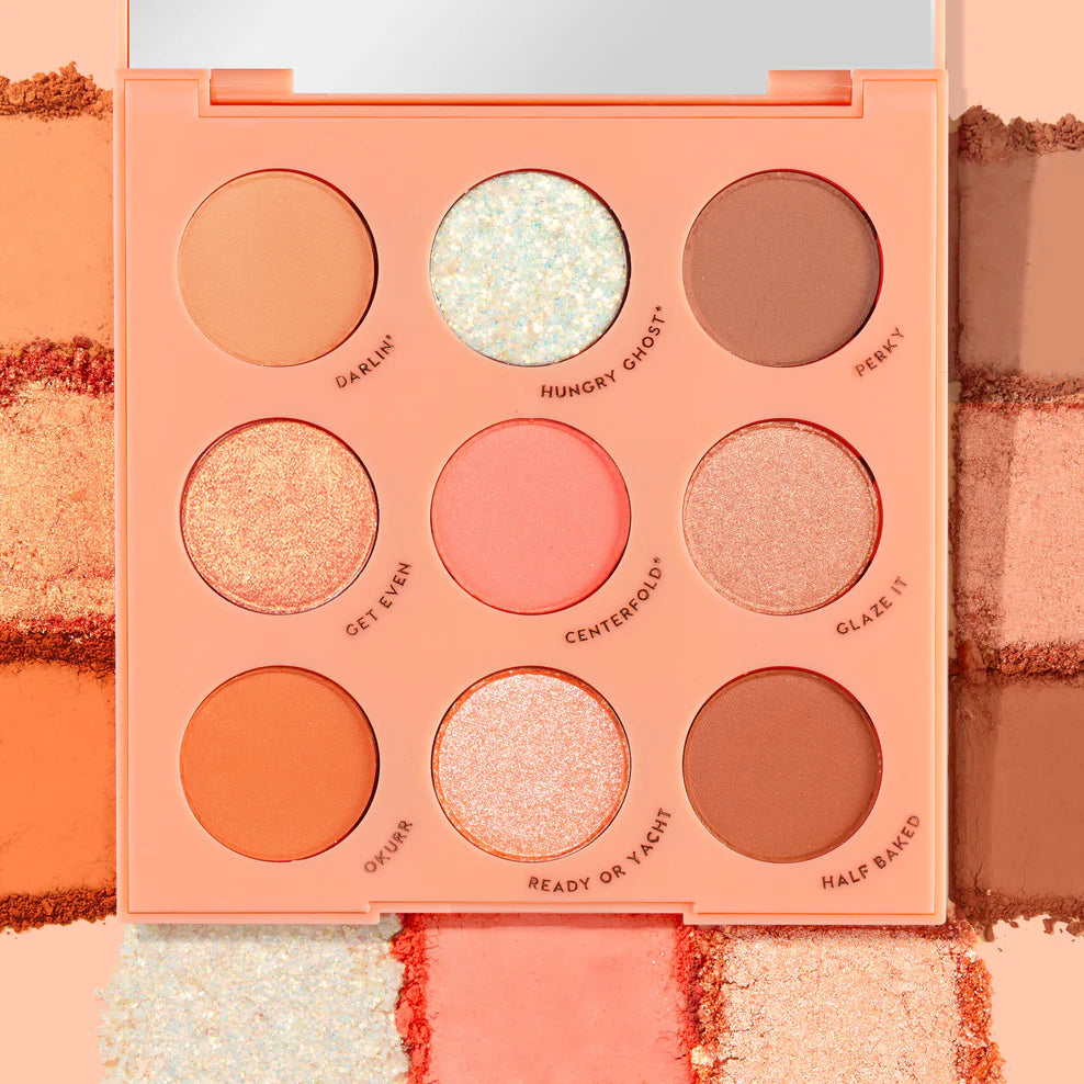 Paleta de Sombras de Ojos Baby got peach™ - ColourPop vista frontal con fondo blanco.