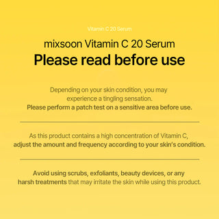 Serum facial Vitamin C 20 - Mixsoon