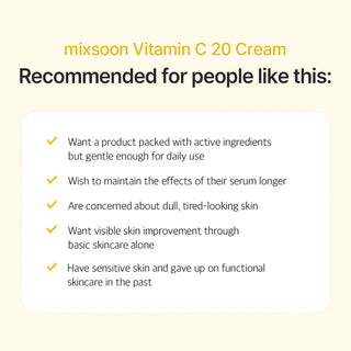 Crema facial Vitamin C Cream - Mixsoon