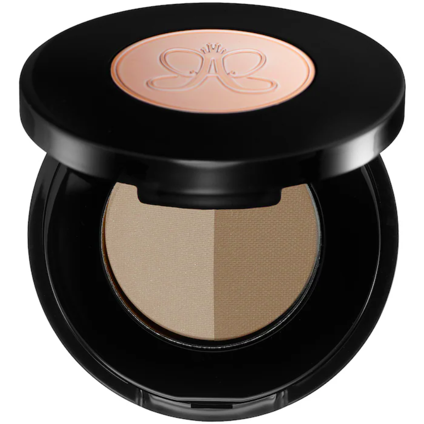 Brow Powder Duo - Anastasia Beverly Hills vista frontal con fondo blanco.