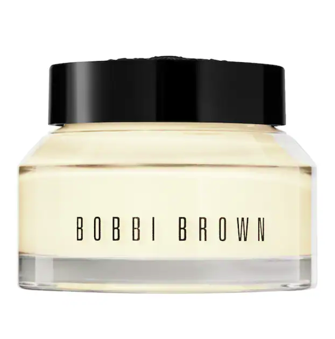 Primer Facial Hidratante enriquecido con vitaminas Vitamin C + Hyaluronic Acid - Bobbi Brown vista frontal con fondo blanco.