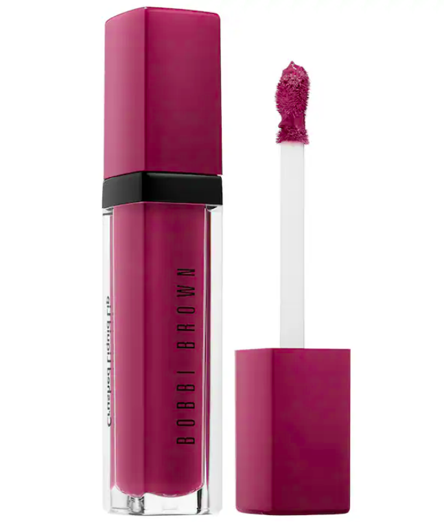 Labial Líquido Crushed - Bobbi Brown vista frontal con fondo blanco.