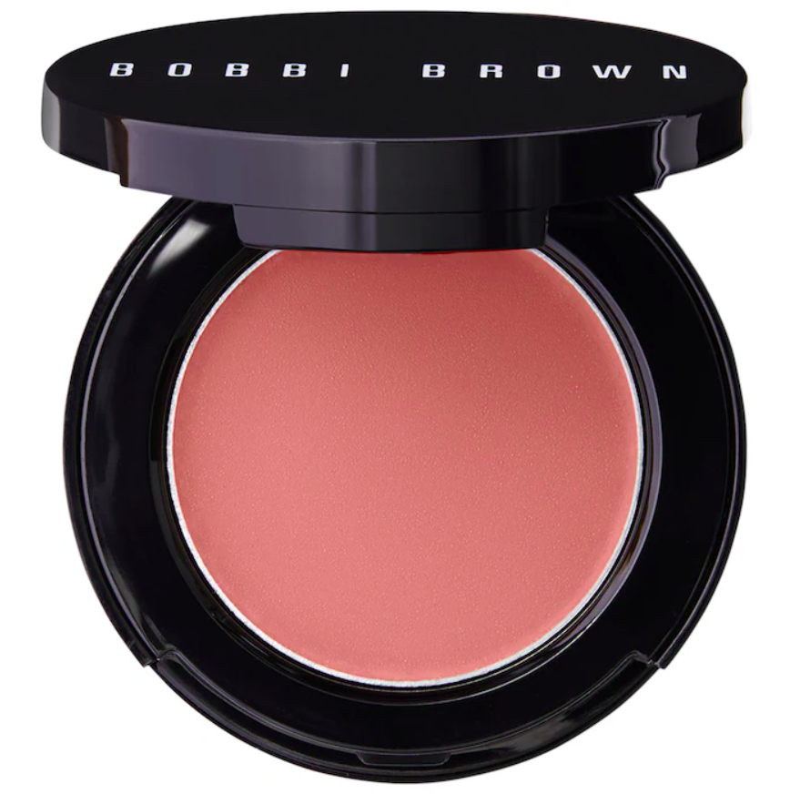 Rubor en crema Pot Rouge Blush for Lips and Cheeks - Bobbi Brown vista frontal con fondo blanco.