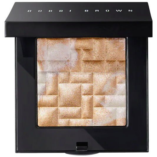 Polvos iluminadores - Bobbi Brown vista frontal con fondo blanco.