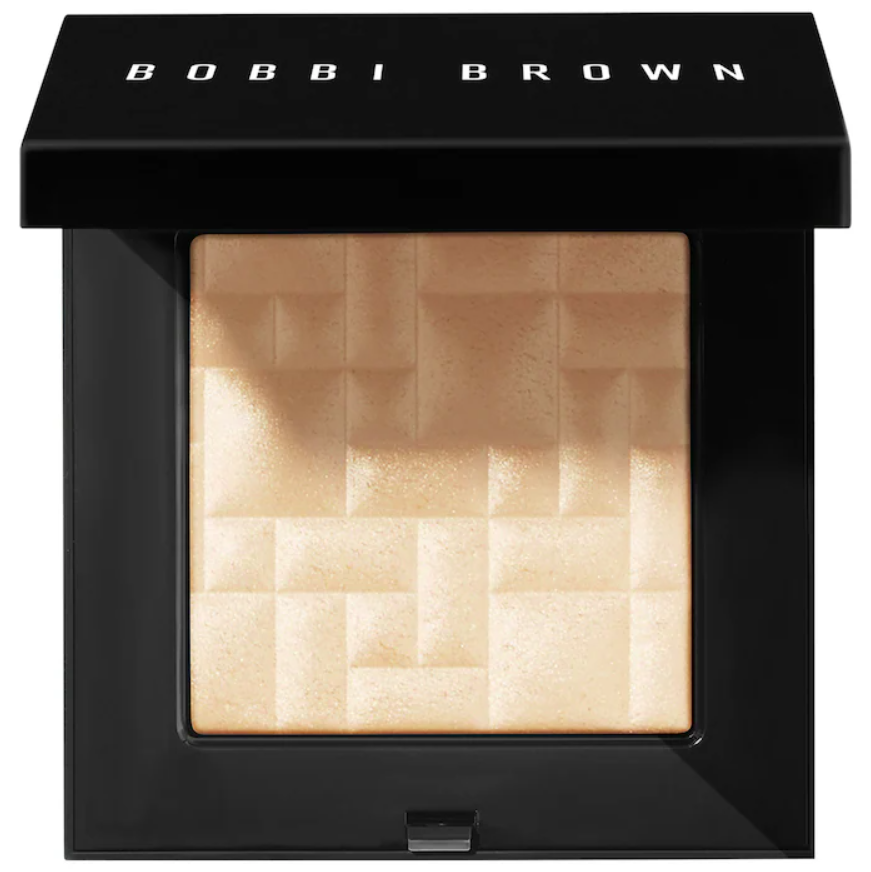 Polvos iluminadores - Bobbi Brown vista frontal con fondo blanco.