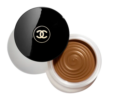 Bronzer en Crema Efecto Luminoso LES BEIGES - CHANEL vista frontal con fondo blanco.