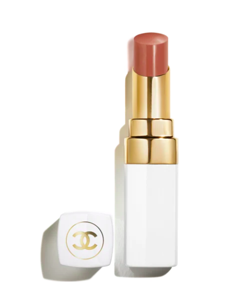 Bálsamo Labial Hidratante con Color edificable ROUGE COCO BAUME - CHANEL vista frontal con fondo blanco.