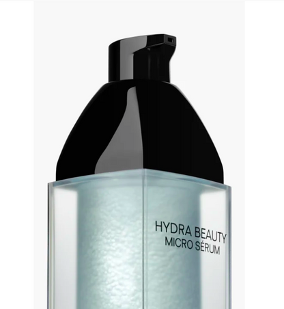 Sérum Hidratación Regeneradora Intensa HYDRA BEAUTY MICRO SÉRUM - CHANEL vista frontal con fondo blanco.