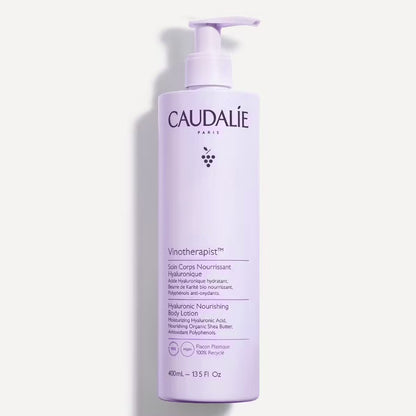 Crema Corporal Hyaluronic Nourishing Vinotherapist™  - Caudalie vista frontal con fondo blanco.