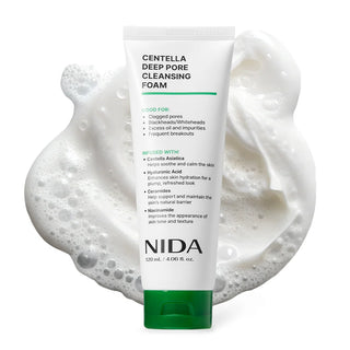 Limpiador facial Centella Deep Pore Cleansing Foam - NIDA