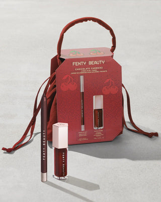 Set de labios + estuche Chocolate Cherriez - Fenty Beauty