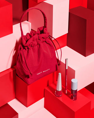 Set de labios + estuche Cherry Mouth - Fenty Beauty