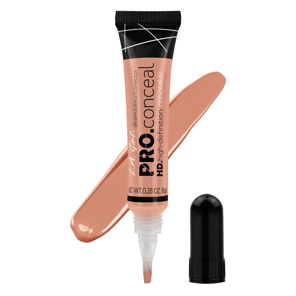 Corrector HD PRO.CONCEAL™ - L.A. Girl vista frontal con fondo blanco.