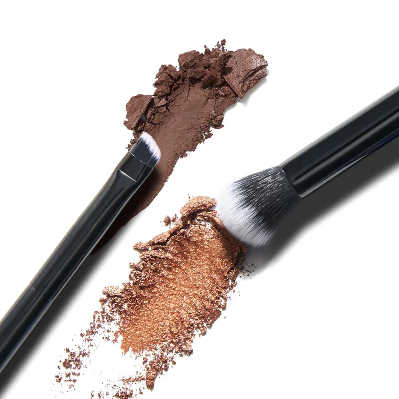 Set de Brochas Shadow Skills 4PC Eye Brush - Laura Geller vista frontal con fondo blanco.