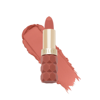 Labial Color Fetish Matte Lipstick - Milani vista frontal con fondo blanco.