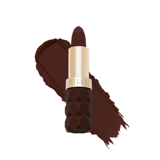 Labial Color Fetish Matte Lipstick - Milani vista frontal con fondo blanco.