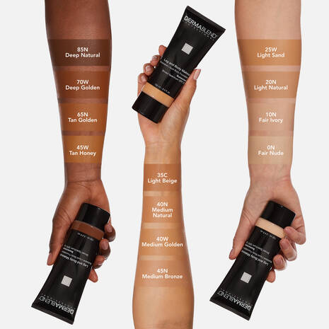 Base de Maquillaje para piernas y cuerpo - DERMABLEND