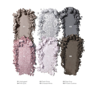 Paleta de Sombras ChromaPlus 6 Cyber Chrome - Morphe