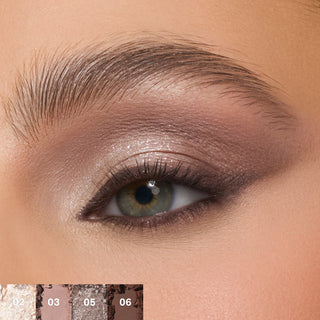 Paleta de Sombras ChromaPlus 6 Rich Glitch - Morphe