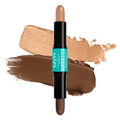 WONDER™ STICK contour & Highlighter en barra - NYX vista frontal con fondo blanco.