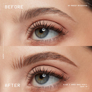 Lápiz de cejas Blade & Shade Nano Brow Pencil - NYX