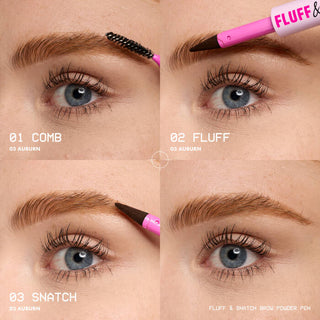 Lápiz de cejas en polvo Fluff & Snatch! - NYX