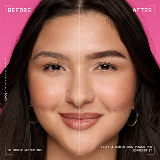 Lápiz de cejas en polvo Fluff & Snatch! - NYX