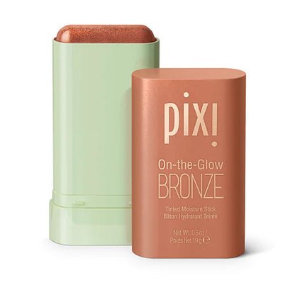 Bronzer en barra On-the-Glow - Pixi vista frontal con fondo blanco.