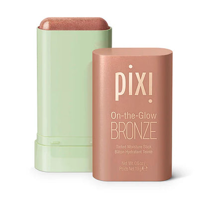 Bronzer en barra On-the-Glow - Pixi vista frontal con fondo blanco.