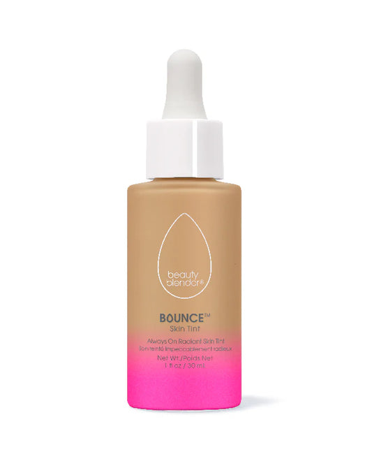 Serum con color Bounce™ 12-Hour Always On Radiant Skin Tint - Beautyblender vista frontal con fondo blanco.