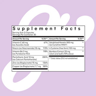 Grow Capsules — Crecimiento capilar y prevención de caída (Biotin-Free) - Lemme