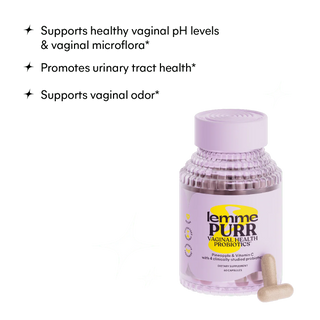 Purr — Vaginal Health Probiotic Capsules - Lemme
