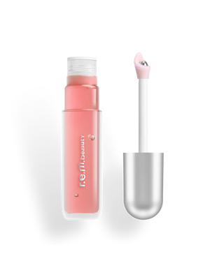 Lip Oil - R.E.M. Beauty vista frontal con fondo blanco.