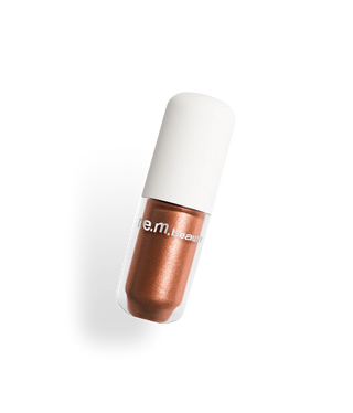 Sombra de Ojos Lustrous liquid eyeshadow - R.E.M. Beauty vista frontal con fondo blanco.