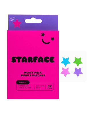 Parches para acné Hydro-Star Party Pack Pimple Patches - Starface ⚡