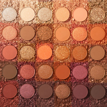 Paleta de Sombras de Ojos Smokin' hot - ColourPop vista frontal con fondo blanco.