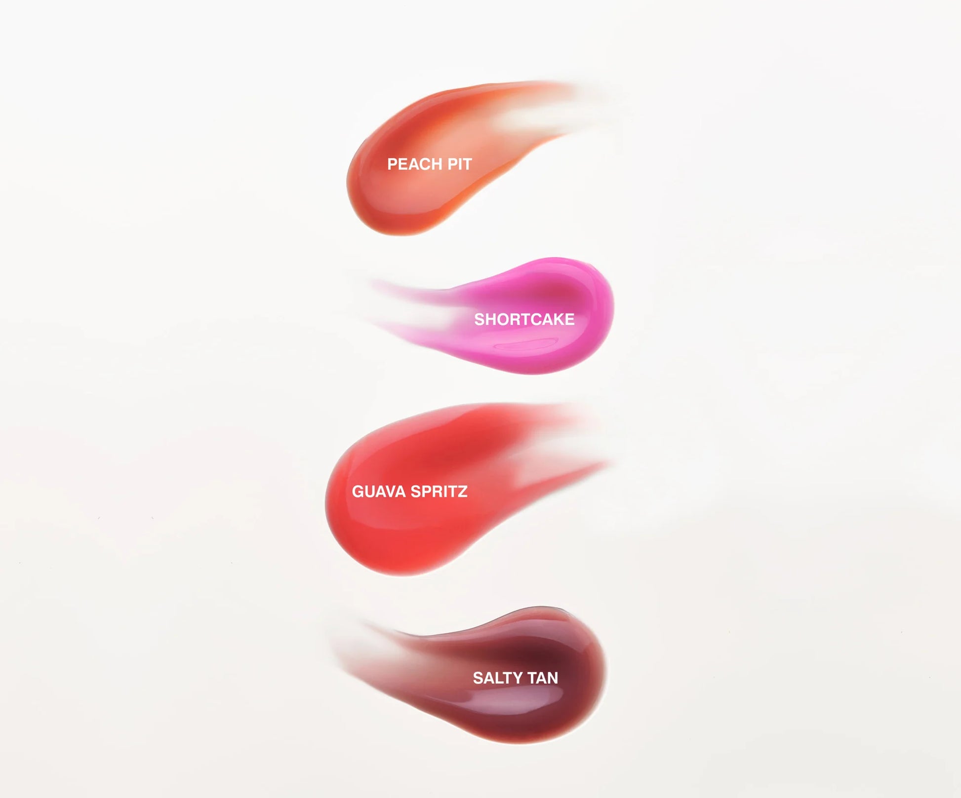 Tinte labial Peptide lip tint THE TINTED LIP LAYER - Rhode Skin vista frontal con fondo blanco.