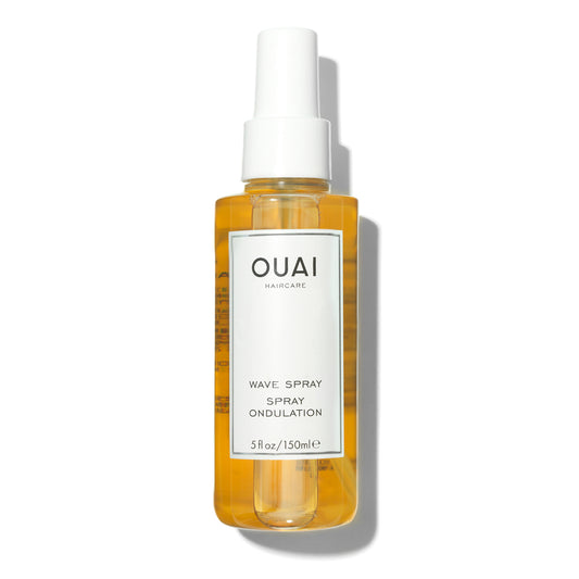 Spray ondulador de Cabello Wave Spray™ - OUAI vista frontal con fondo blanco.