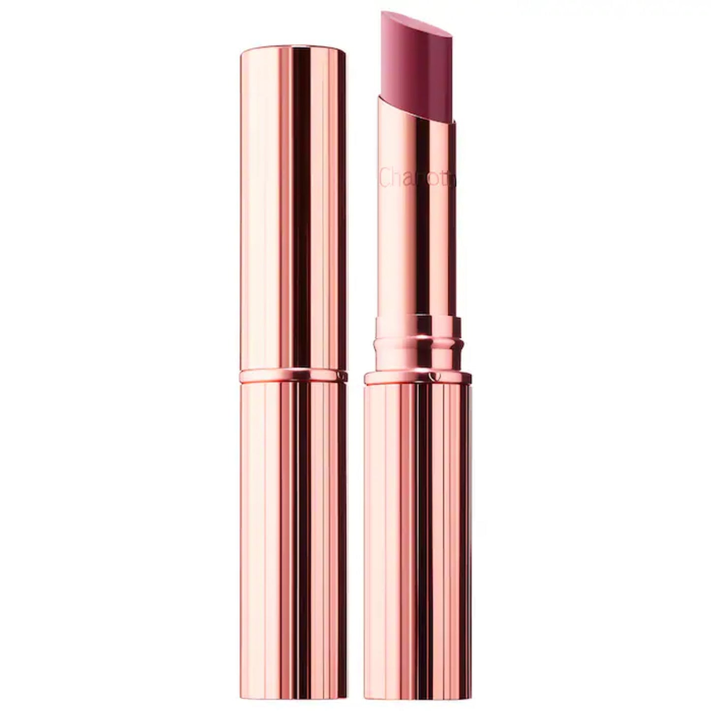 Labial con Brillo Superstar Lips - Charlotte Tilbury vista frontal con fondo blanco.