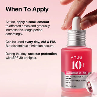 Serum NIACINAMIDE 10%+TXA 4% - Anua