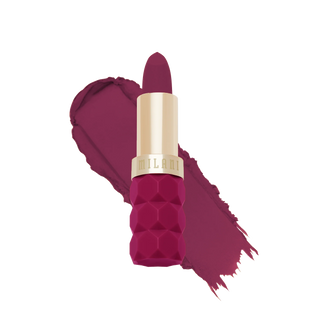 Labial Color Fetish Matte Lipstick - Milani vista frontal con fondo blanco.